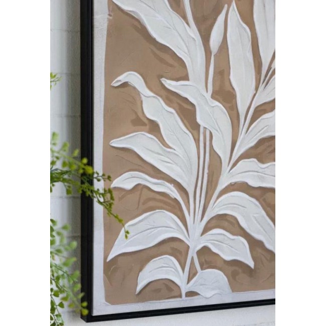 طقم لوحه كالنفس باطار خشبي بتصميم اوربي8037برتفاع 90cm