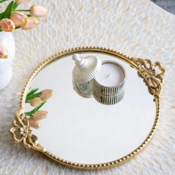 صينيه معدن مشغول يدويا فنتج ستايلL7927