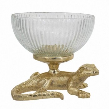 تحفه سحليه معدن حامل صحن بتصميم عصري 7995