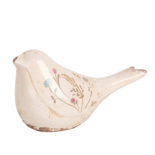 تحفه عصفور سراميك بستايل ريفي 7960