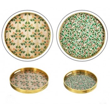 صينيه تقديم متميزه مصنوعه من الزجاج والاكريلك فنتيج ستايل متوفر لونين 7943 صينيه تقديم متميزه مصنوعه من الزجاج والاكريلك فنتيج ستايل متوفر لونين 7943