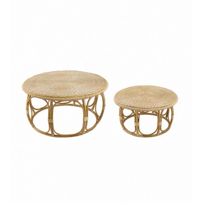 طقم طاوله قطعتين من الخيزران الطبيعي جوده عاليه L8129