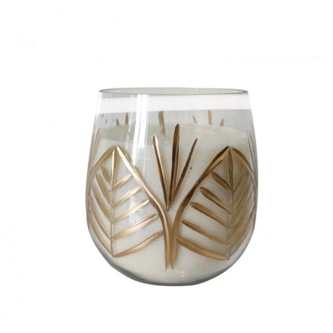 شمعه كلاسيكيه برائحه عطريه جميله 7862