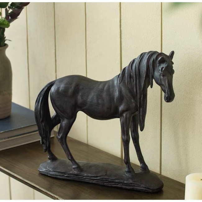 تحفه حصان اسود مكتبي فاخر 7845