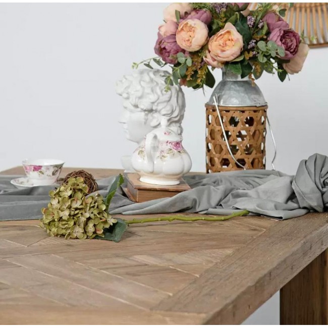 طاوله مصنوعه من الخشب الطبيعي بستايل اوربي ريفي 9173