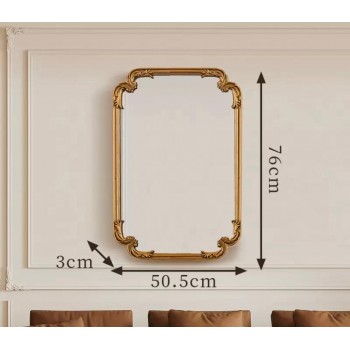 مرايا جداري باطار معدن بتصميم كلاسيك 9187 مرايا جداري باطار معدن بتصميم كلاسيك 9187