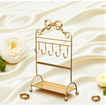 حامل اكسسورات معدن على الطراز الفكتوري فاخر 9196 حامل اكسسورات معدن على الطراز الفكتوري فاخر 9196