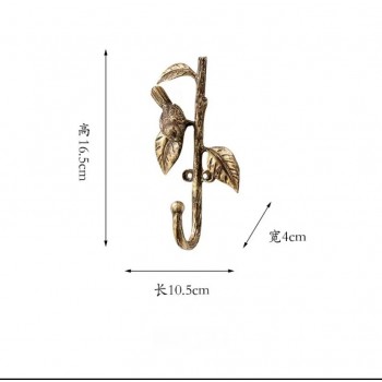 تحفه علاقة معدن ديكور حائط بغصن بنفاصيل انيقه 9152 تحفه علاقة معدن ديكور حائط بغصن بنفاصيل انيقه 9152