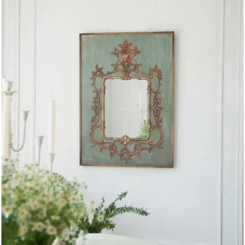 مرايا جداري باطار خشب كلاسيك بطراز اوربي 9148 مرايا جداري باطار خشب كلاسيك بطراز اوربي 9148