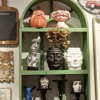 شباك جداري بأرفف بتصميم ريفي -10721 شباك جداري بأرفف بتصميم ريفي -10721