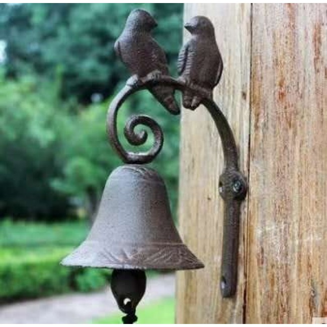 جرس جداري معدني مشغول يدويا جرس جداري معدني مشغول يدويا