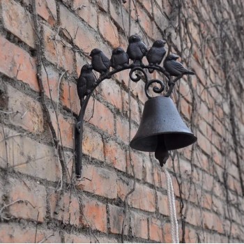 جرس معدني جداري مشغول يدويا -6115 جرس معدني جداري مشغول يدويا -6115