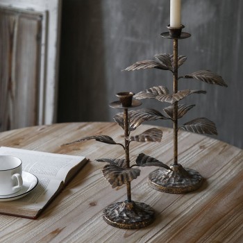 شمعدان معدني مشغول يدويا k3925, k3926 شمعدان معدني مشغول يدويا k3925, k3926