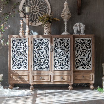 كونسول خشب طبيعي كونسول خشب طبيعي