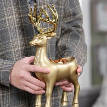 صحن سيراميك بتصميم غزال صحن سيراميك بتصميم غزال