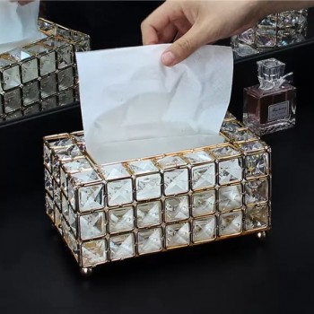 صندوق مناديل كريستال صندوق مناديل كريستال