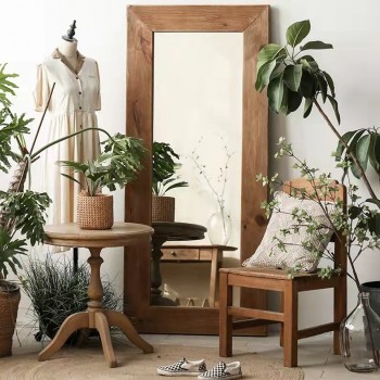 مرايا من خشب الصنوبر 180cm*80cm مرايا من خشب الصنوبر 180cm*80cm