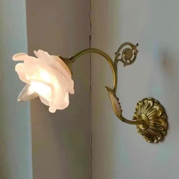 وحده اضاءه بتصميم ورده بستايل فرنسي 8506