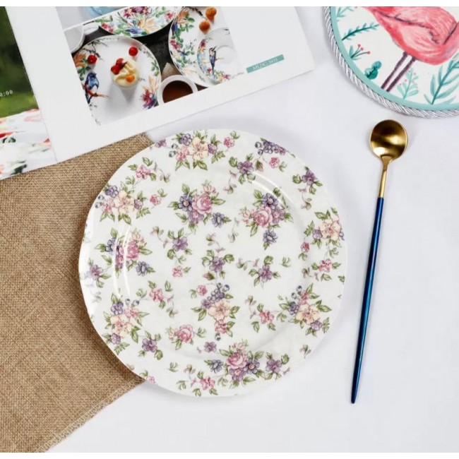 صحن سيراميك مورد تقديم قطع الحلوى  8536