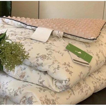 بطانيه من القطن بنقشه زهور جميله 8594