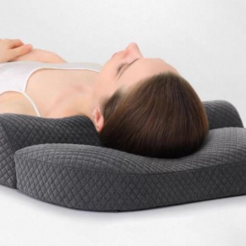 مخده من القطن تساعد النوم باللون الاسود 8551