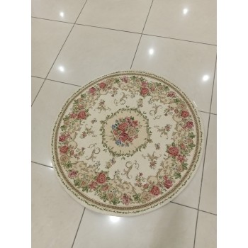 سجاد دائري بطراز أوربي أنيق 8210 المقاس القطر 100cm