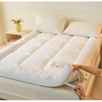 لباد سرير مبطن مضاده للبكتريا قابله لطي متوفره حجمين 8548