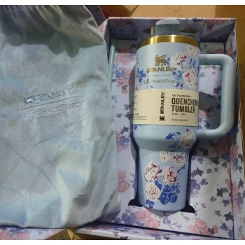 كوب حراري مقاوم لصداء باللون الازرق الجميل 4-8561