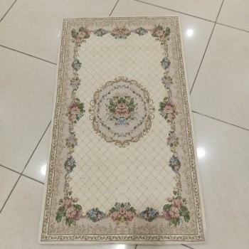 سجاد اوربي بنقوش ورود ريفيه أنيقه المقاس 70cm*125cm-8198