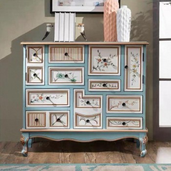 كونسول جداري مصنوع من أجود انواع الخشب بتصميم أوربي فاخر 25414