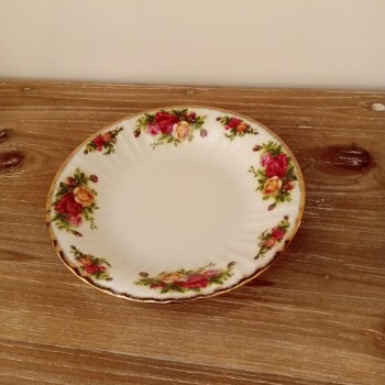 صحن سيراميك منقوشه بورود ريفيه مذهله L8545