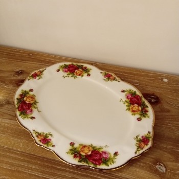 صحن سيراميك تقديم مورد بستايل أوربي 8544