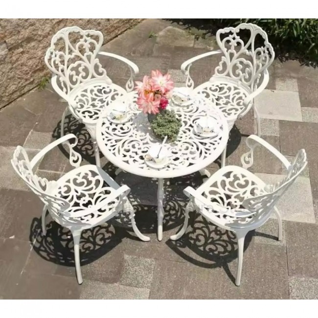 كرسي للحديقه الخارجيه مصنوعه من الالمونيوم الصلب بجوده عاليه02023