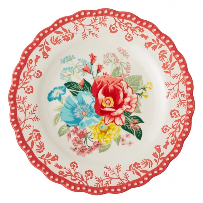 صحن سيراميك بستايل أوربي راقي متوفر الحجمين -L8568