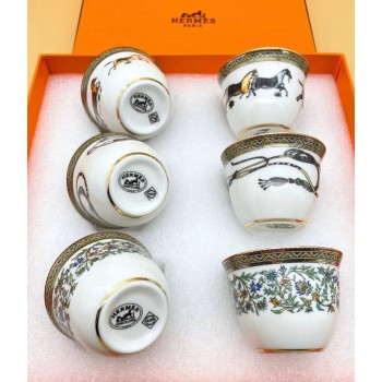 طقم سيراميك فنجان قهوة عربية من هيرمز 8224 طقم سيراميك فنجان قهوة عربية من هيرمز 8224