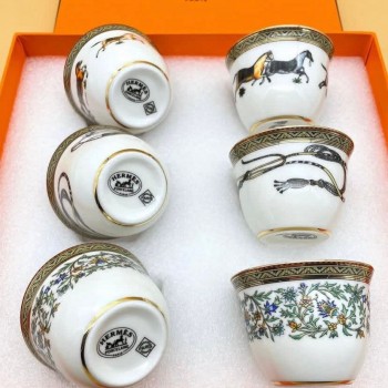 طقم سيراميك فنجان قهوة عربية من هيرمز 8224