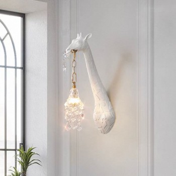 وحدة اضاءه جداري بتصميم زرافه عالية الجوده L8171