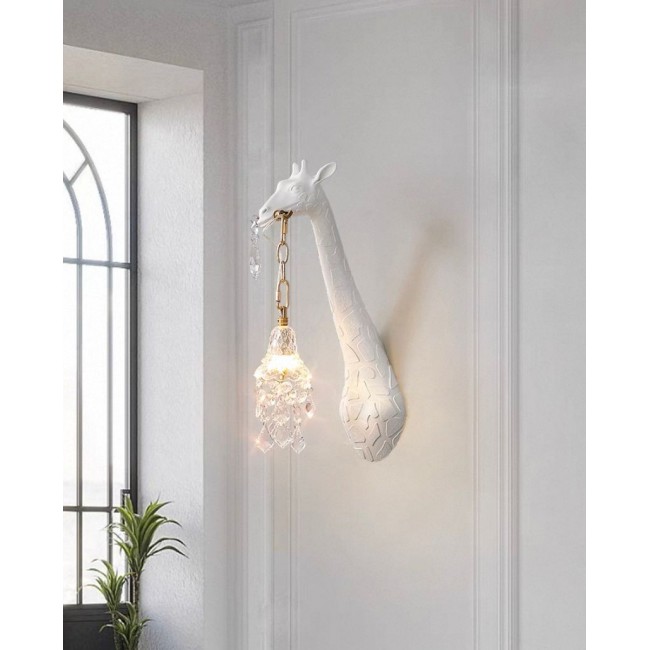 وحدة اضاءه جداري بتصميم زرافه عالية الجوده L8171