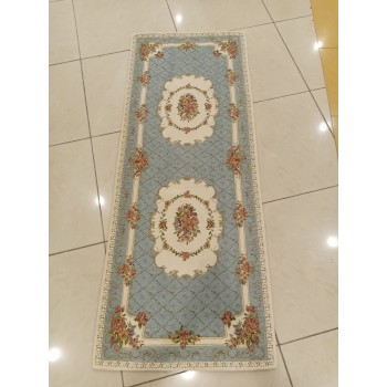 سجاد ريفي جوده عاليه بستايل أوربي باللون الازرق 8216