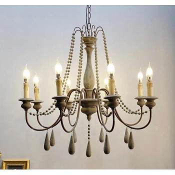 وحدة اضاءه سقفيه من الخشب مشغوله يدويا ومعدن بتصميم كلاسيك راقي 8501 وحدة اضاءه سقفيه من الخشب مشغوله يدويا ومعدن بتصميم كلاسيك راقي 8501