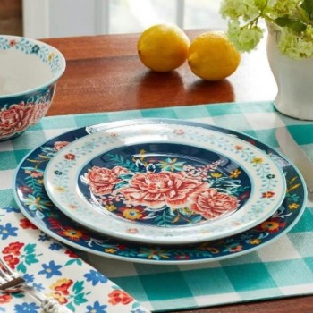 صحن تقديم طعام العشاء متوفر الحجمين L8574