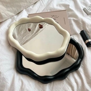 مرايا مكياج ابداعيه برواز غير منتظم متوفر للونين L3848 مرايا مكياج ابداعيه برواز غير منتظم متوفر للونين L3848