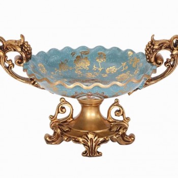 صينيه فاخره بنمط اوربي لتقديم الحلوى -4067 صينيه فاخره بنمط اوربي لتقديم الحلوى -4067