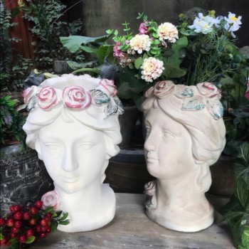 مركن نبات رأس مشغول يدويا مركن نبات رأس مشغول يدويا